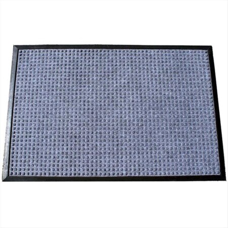 Ricki'S Rugs 630S0035GY 3 ft. W x 5 ft. L Stop-N-Dry Mat in Gray RI2566421
